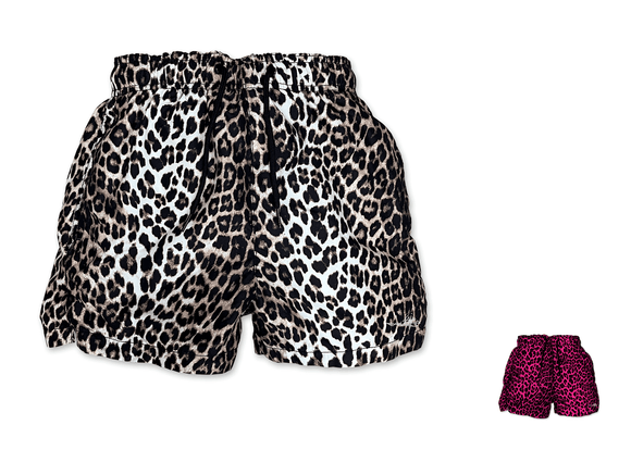 LEOPARD SWIM PANTS