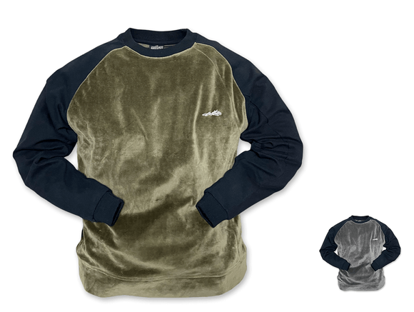 VELOUR RAGLAN